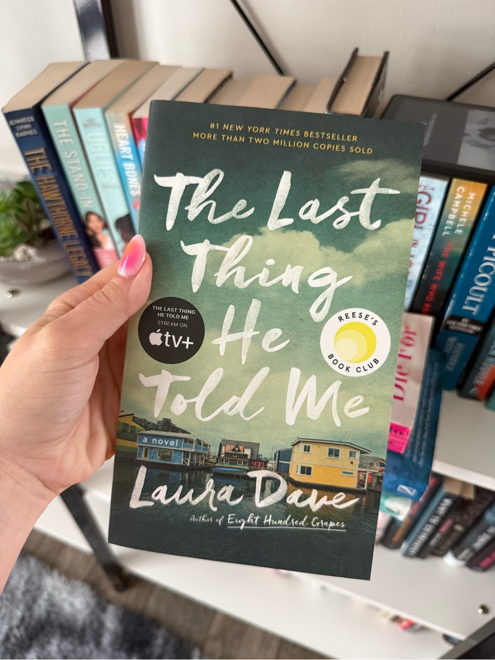 The Last Thing He Told Me Paperback Book - Green Cover